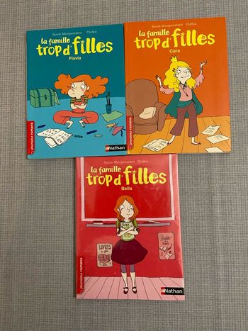 Lot livres la famille trop d’filles