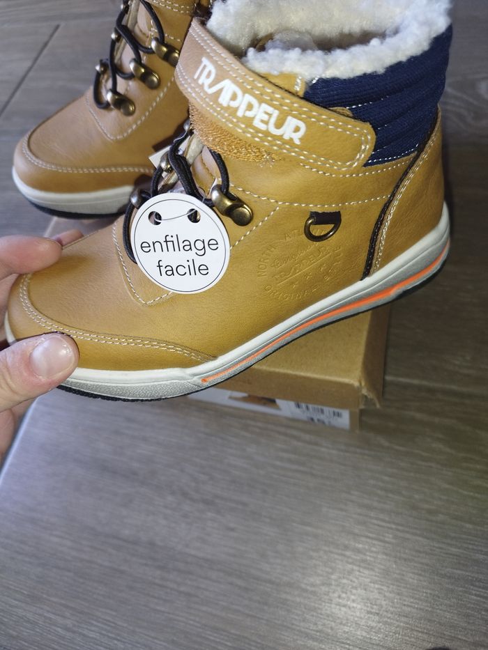 Bottines chaussures garçon - photo numéro 4