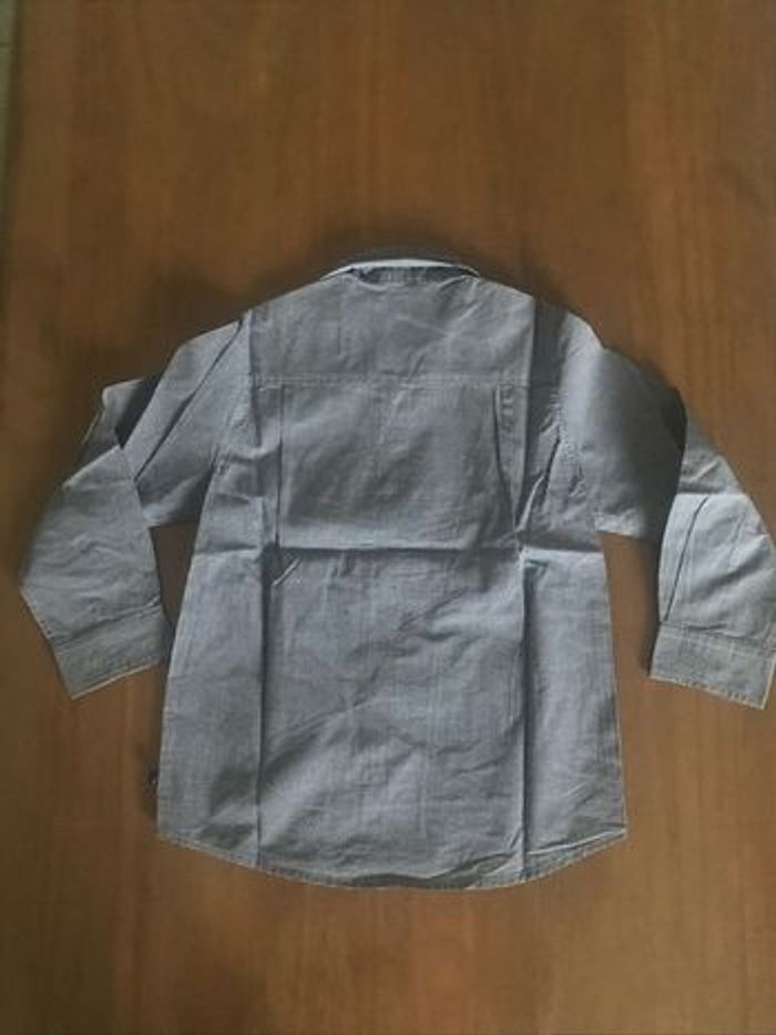 Chemise bleu Vichy JACADI  6 ans   NEUVE - photo numéro 6