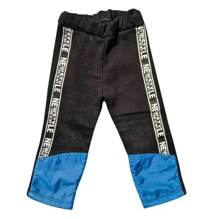Ensemble 3 pièces 3/4 ans bleu et noir - photo numéro 3