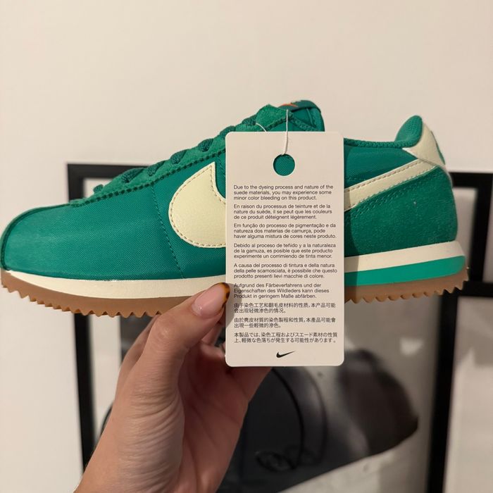 Basket Nike Cortez verte - photo numéro 5