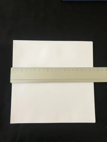 72 enveloppes carrées blanche 19x19