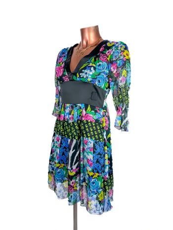 Magnifique robe à motif fleur