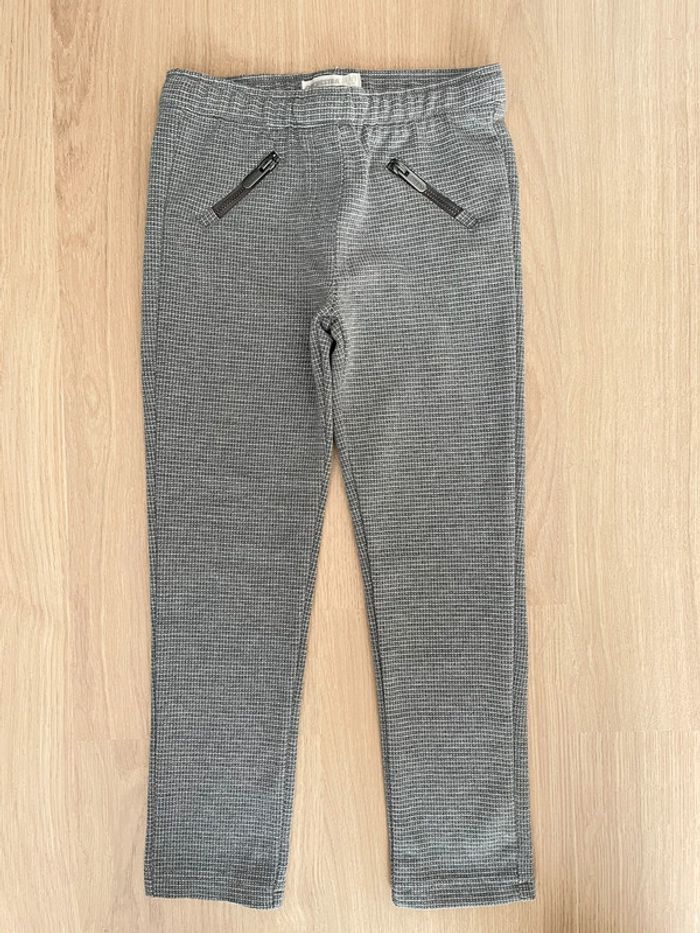 Pantalon souple gris Orchestra fille taille 6 ans neuf