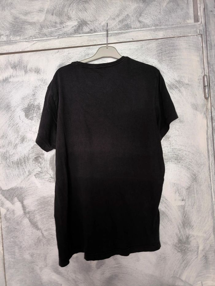 Tee shirt adidas noir et or taille M - photo numéro 4