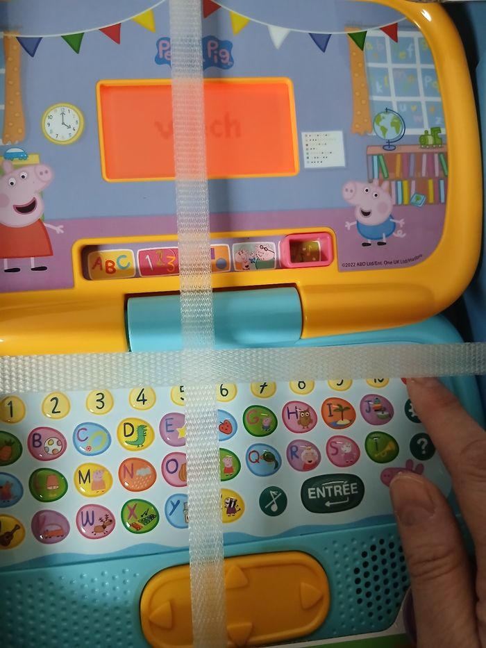 Mon ordinateur éducatif vtech neuf peppa pig - photo numéro 2
