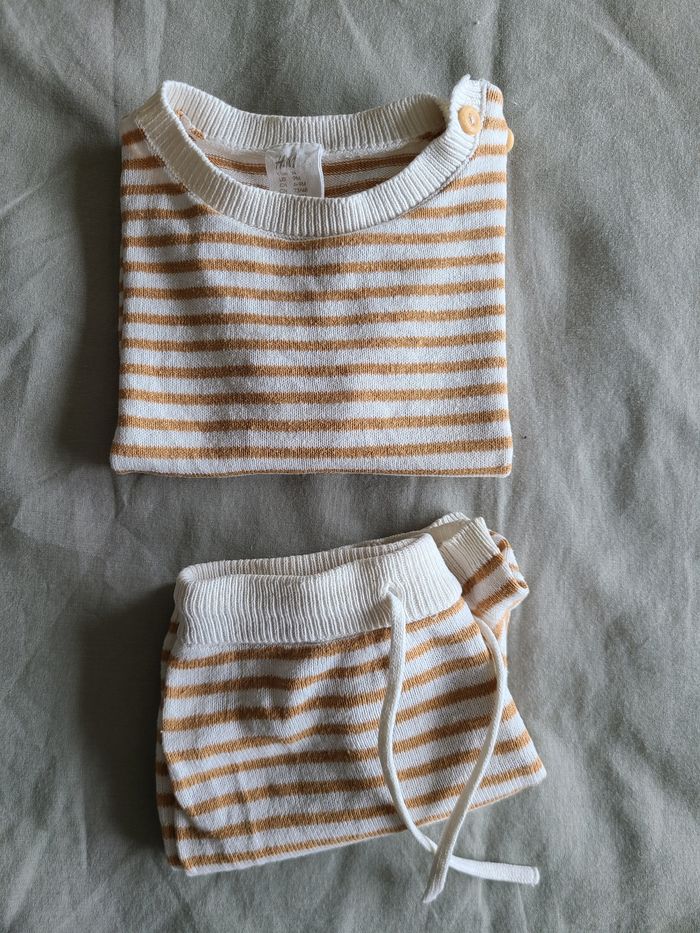 Ensemble H&M rayé en maille - photo numéro 9