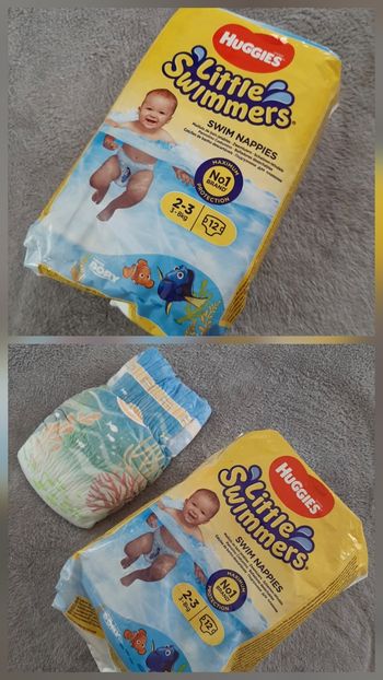 2 paquets couches de bain 3-8 kg