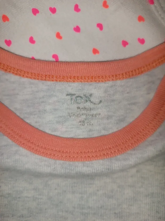 Body gris lapin Tex 18M - photo numéro 4