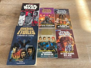 Lot de livres star wars vintage