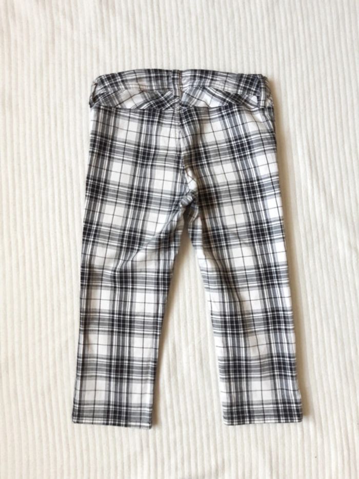 Pantalon court à carreaux H&M 12 ans - photo numéro 4