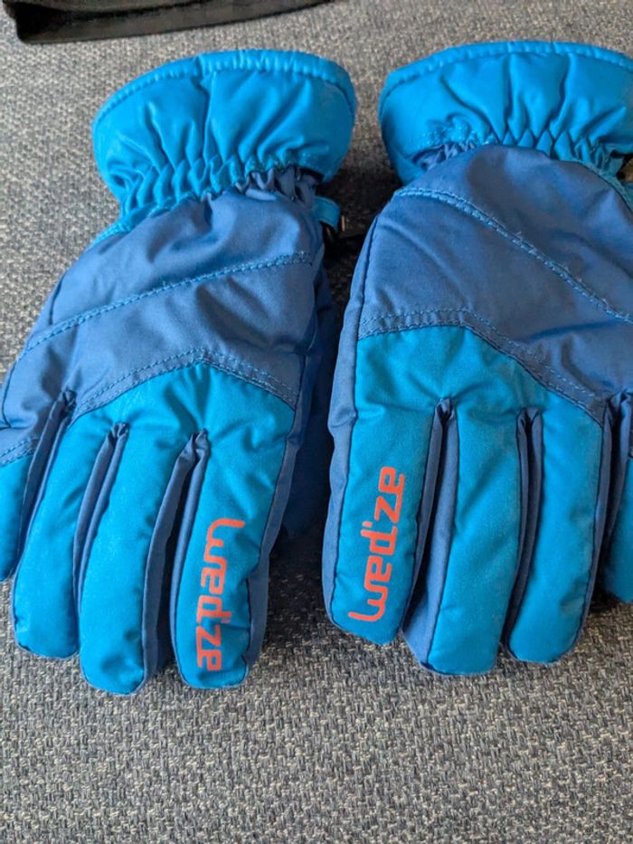 Gants de ski 6 ans bleu Wedze - photo numéro 3