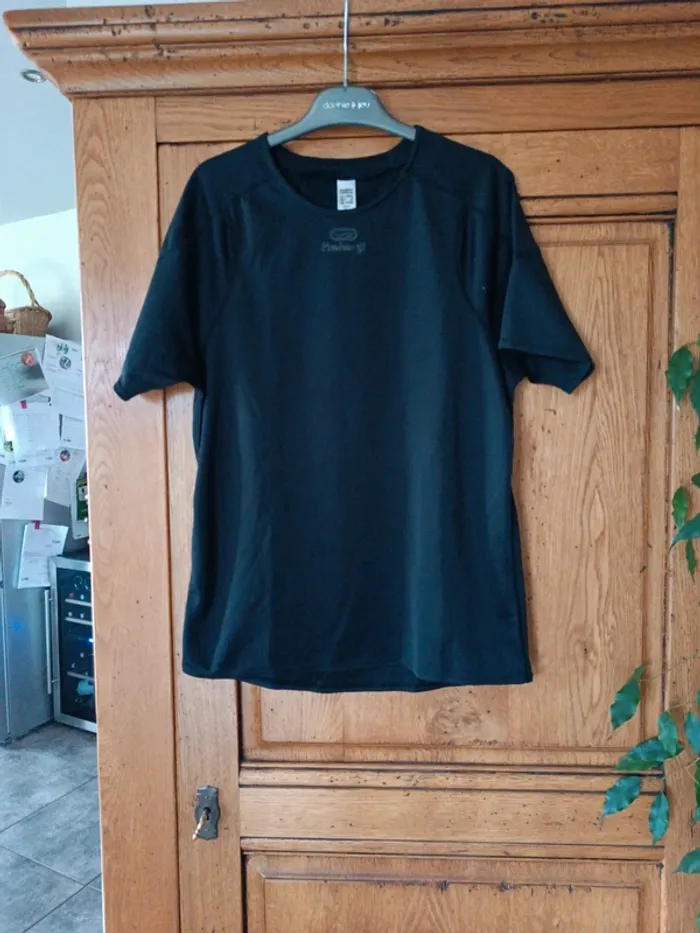 Tee-shirt femme sport kalenji noir