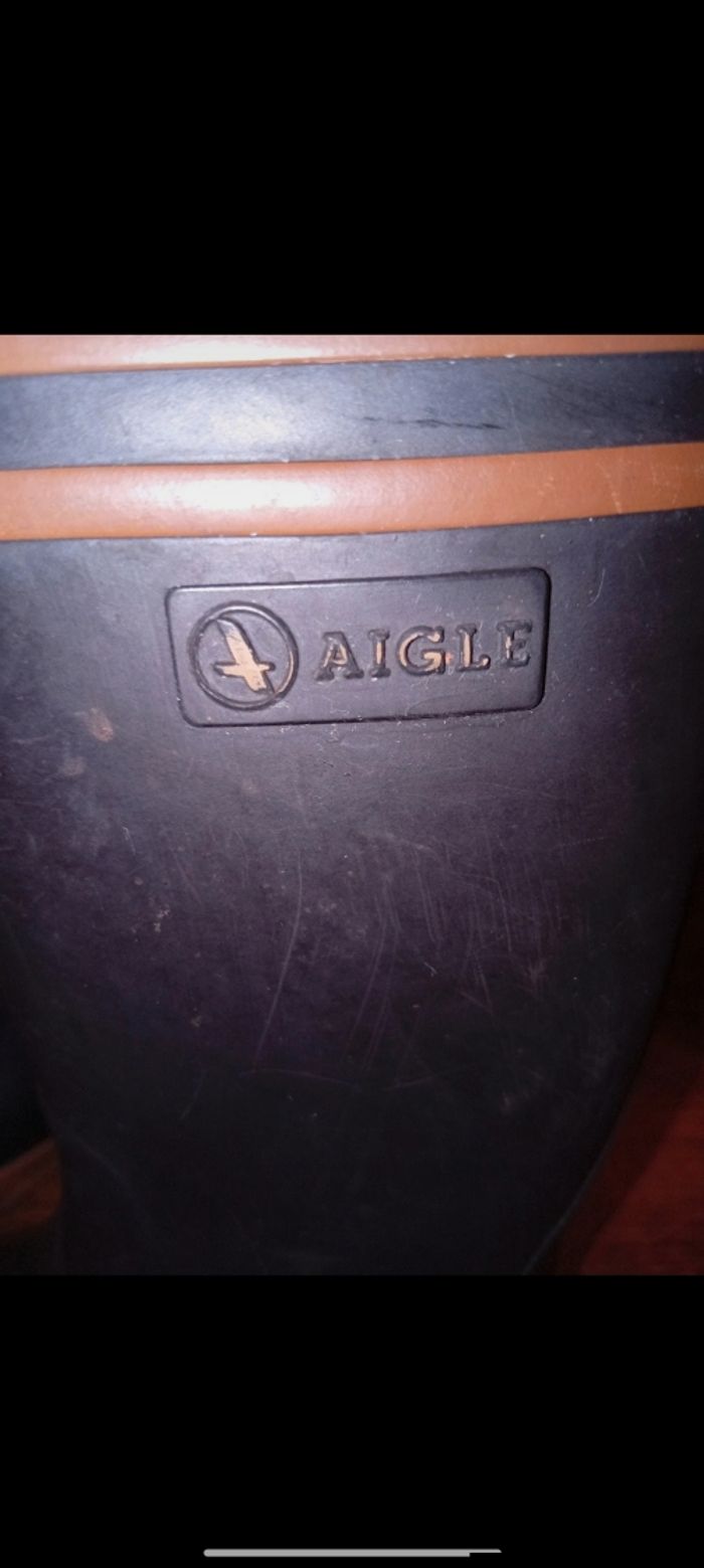 Botte de pluie pointure 29 marque aigle - photo numéro 6