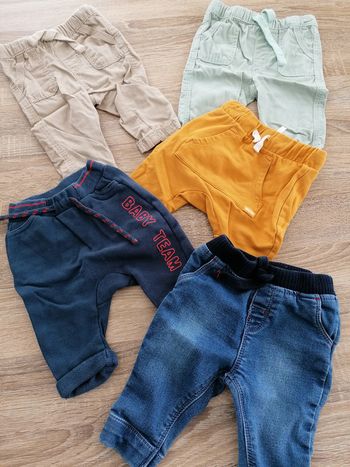 Lot x5 pantalons 3 mois