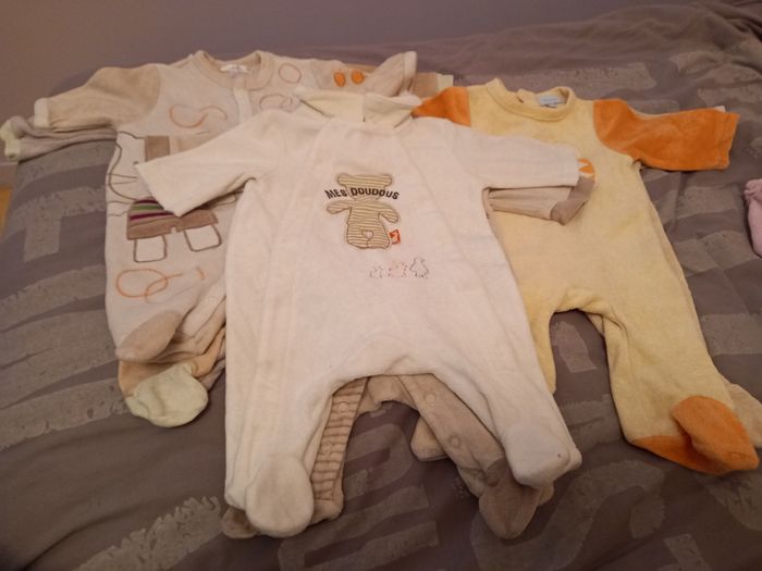 5 pyjamas hiver mixte - photo numéro 1