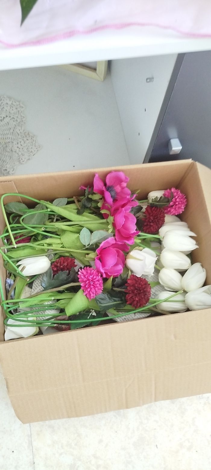 Bouquet fausse fleur 🎈 - photo numéro 4