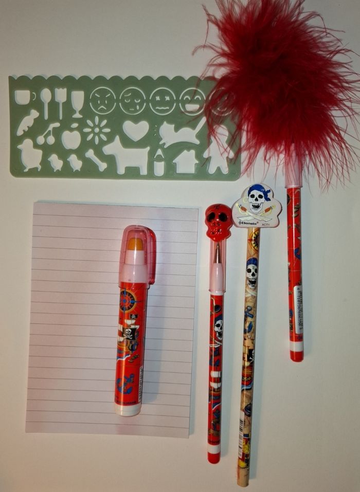 Lot Papeterie Pirate - photo numéro 2