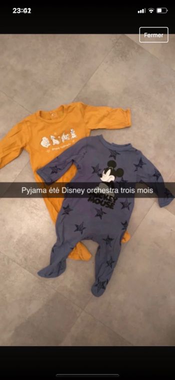 Pyjama été 3mois