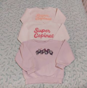 Lots pull Tao " Dreamer,Super copines 6 ans 