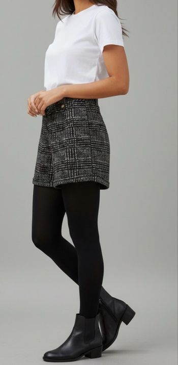 Short en laine a careaux Banana Moion