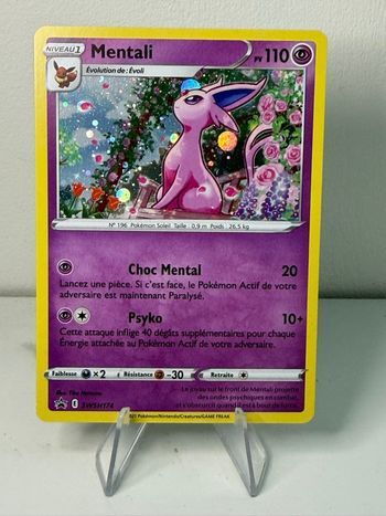 Carte promo Pokémon Mentali swsh174 Holo NM