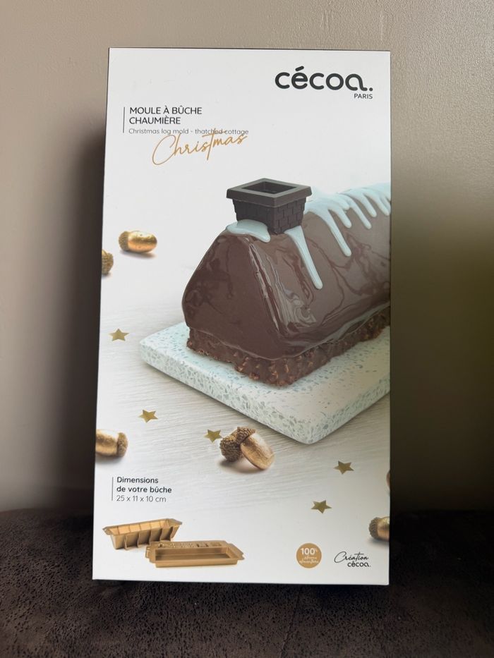 Moule à bûche chaumière