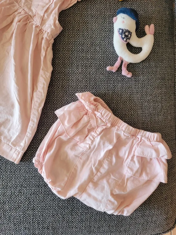 Robe Petit Bateau et son bloomer 36 mois - photo numéro 7