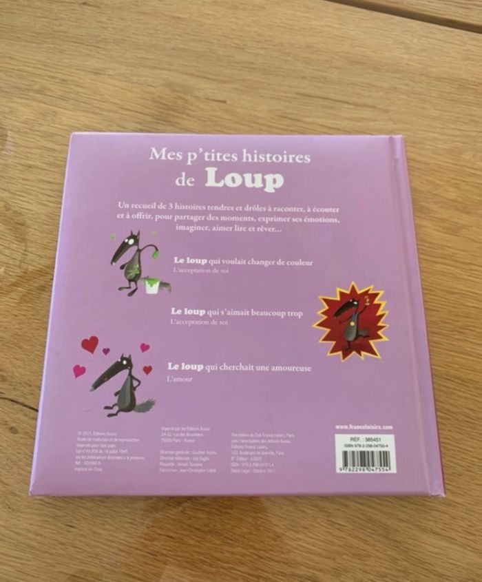 Livre auzou histoires de Loup - photo numéro 4