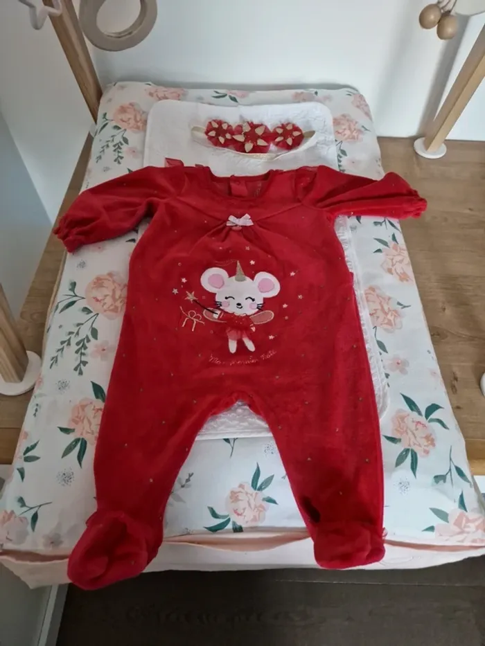 Pyjama de Noël bébé fille sergent major