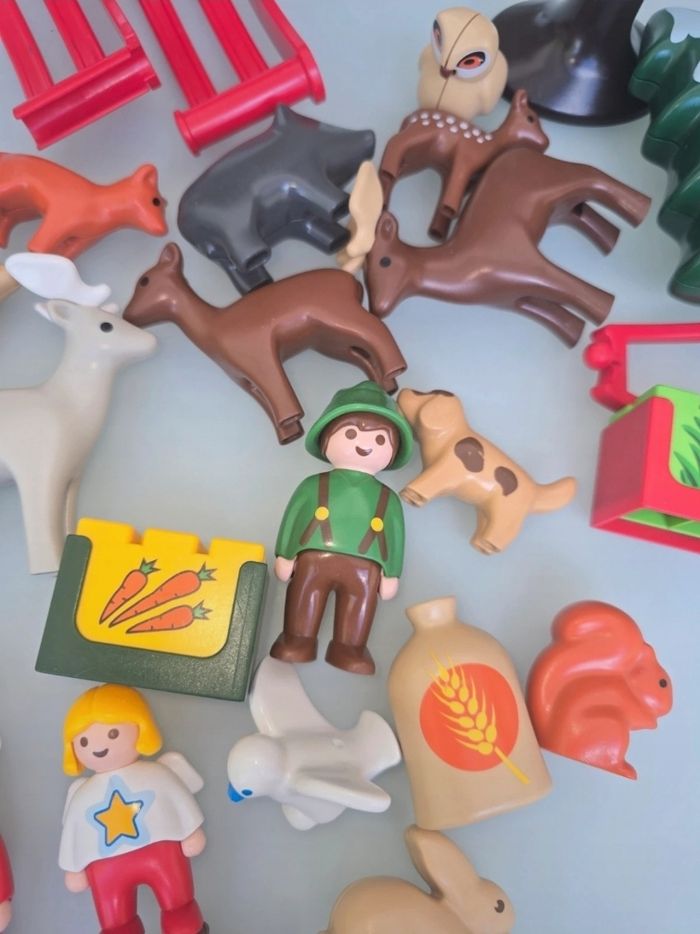 123 playmobil calendrier de l'avent Noel en forêt 5497 complet - photo numéro 3