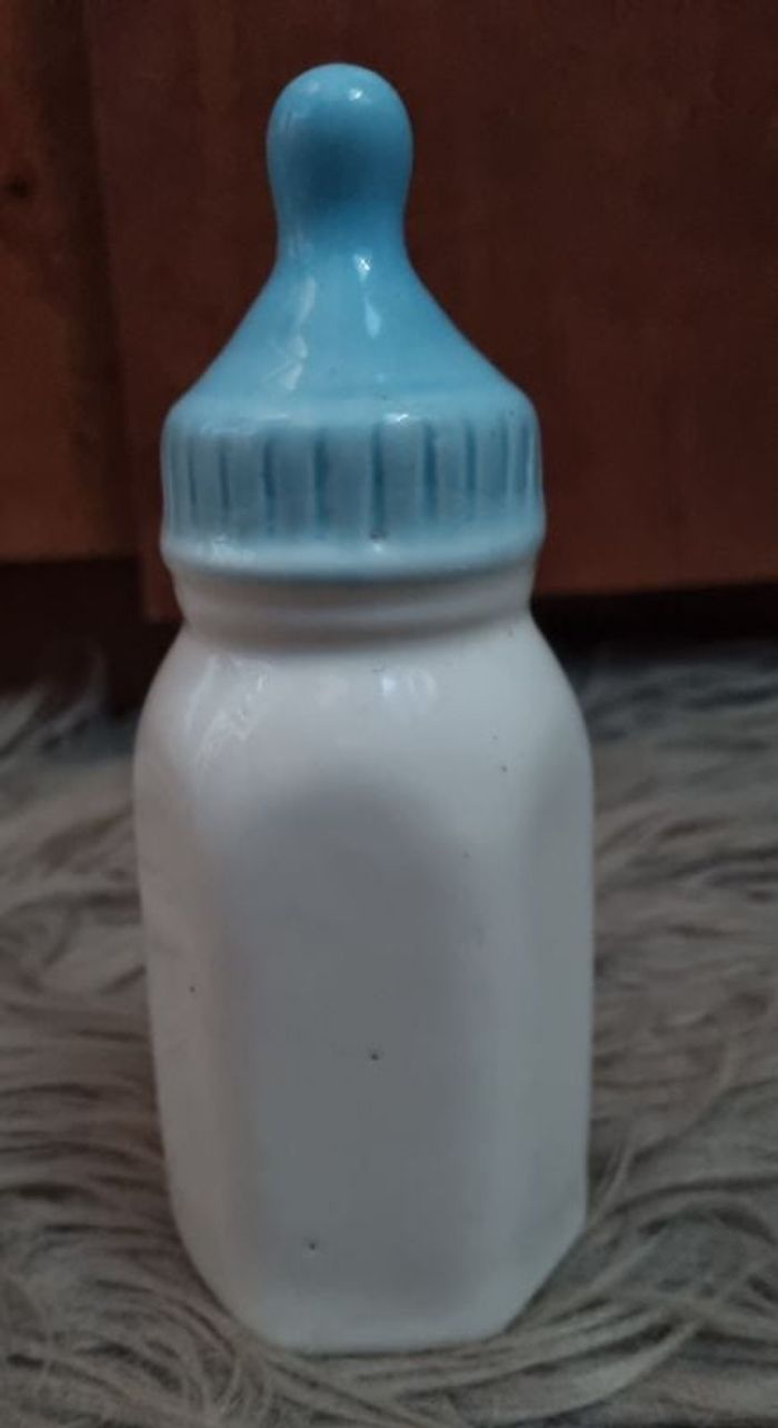 Tirelire biberon vintage