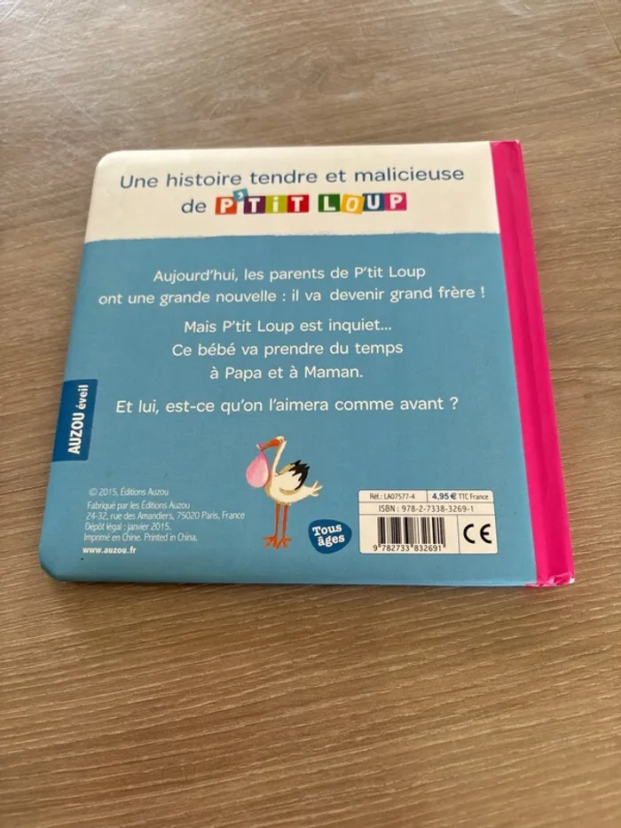 P’tit Loup devient grand frère - photo numéro 3