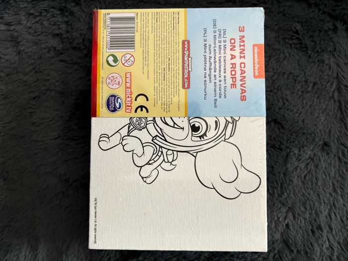 Pat'Patrouille - Paw Patrol Junior Toile a peindre 2 pièces - photo numéro 3