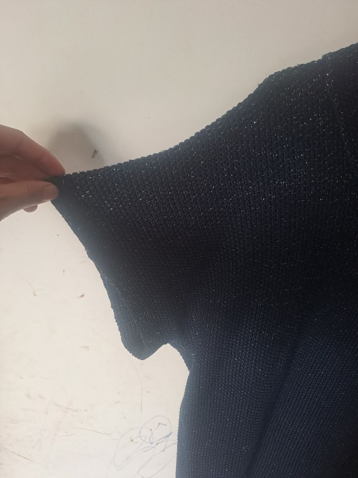 Pull Manches courtes grand col roulé - photo numéro 5