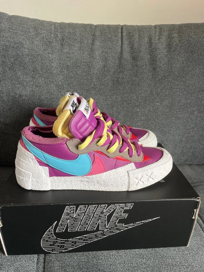 Nike blazer purple sacai / kaws - photo numéro 2