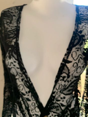 Veste Comme une femme dentelle noire taille 38