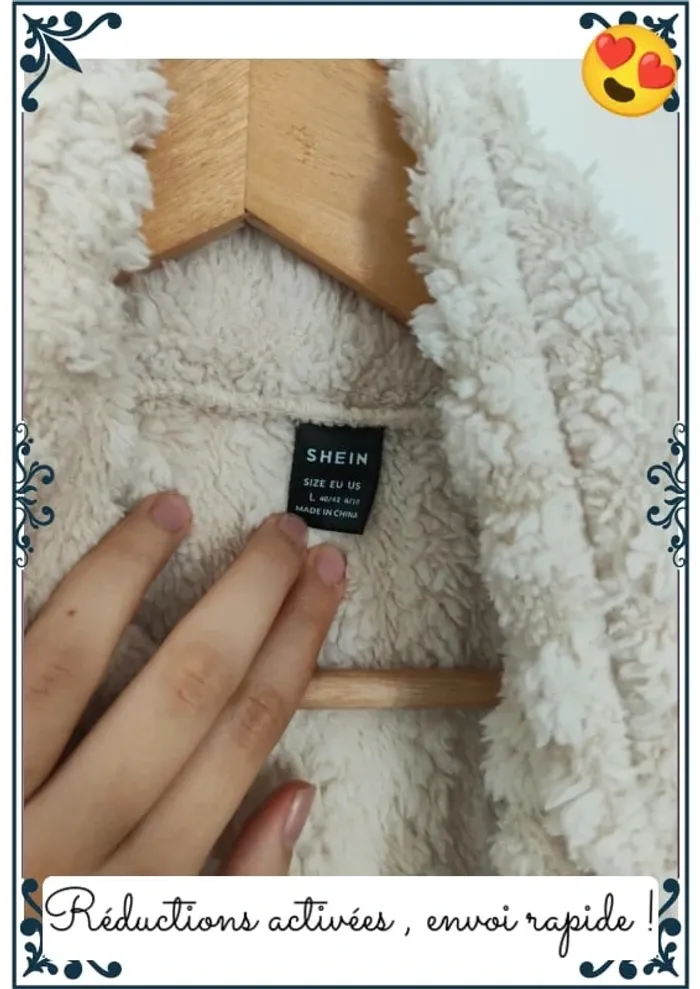Peignoir - gilet femme L - photo numéro 4