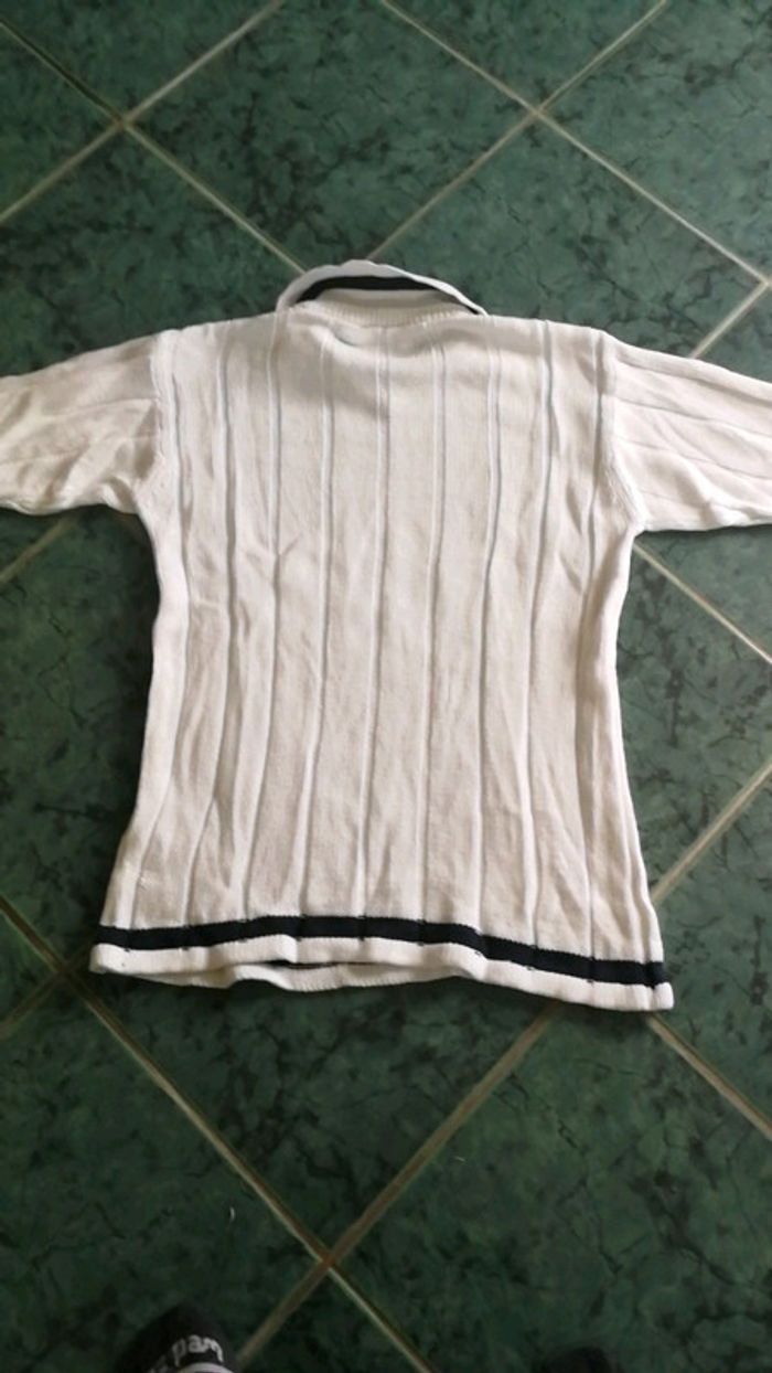 Pull coton blanc - photo numéro 3