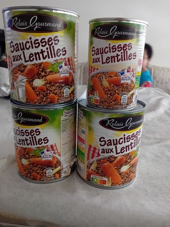 Saucisse de lentilles 