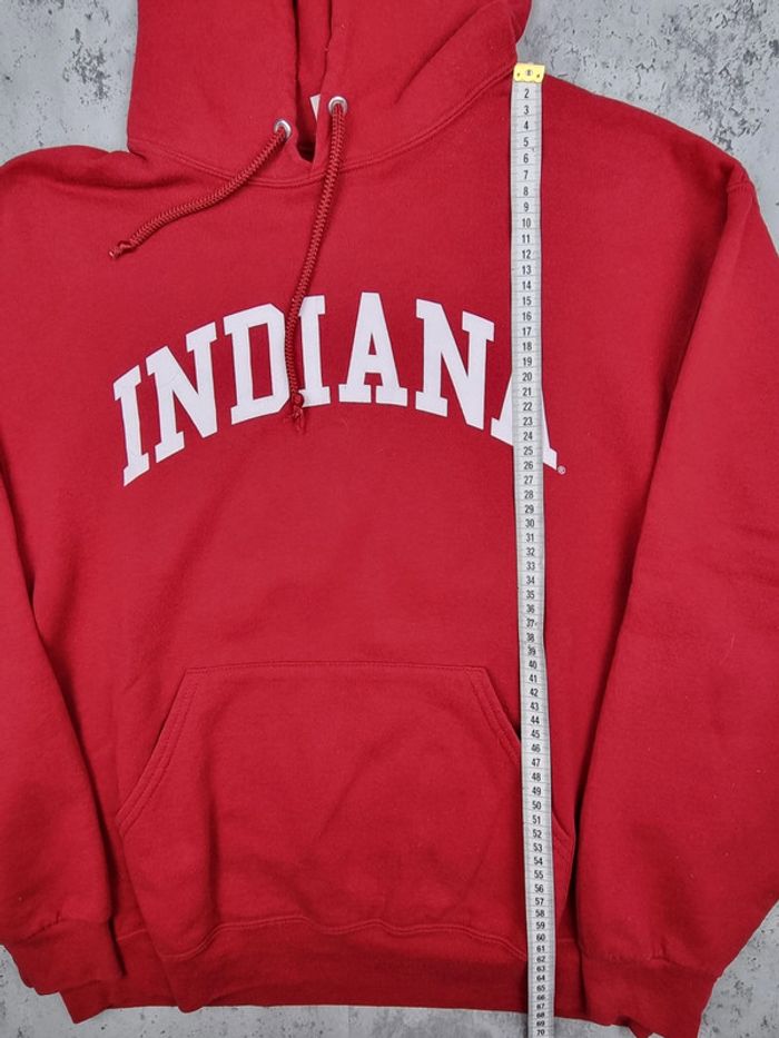 Pull à capuche universitaire Indiana Jerzees – Taille L Homme (mesures en photos) - photo numéro 7