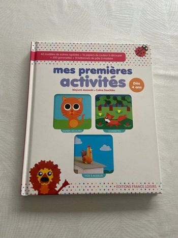 Livre de mes premières activités