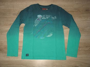 TEE SHIRT ML VERT GARÇON "CATIMINI"  - 12 ANS - n°03