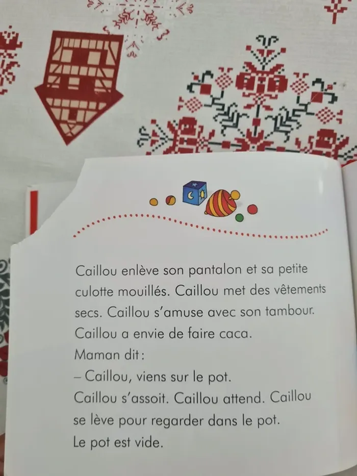 Livre Caillou Le pot - photo numéro 4
