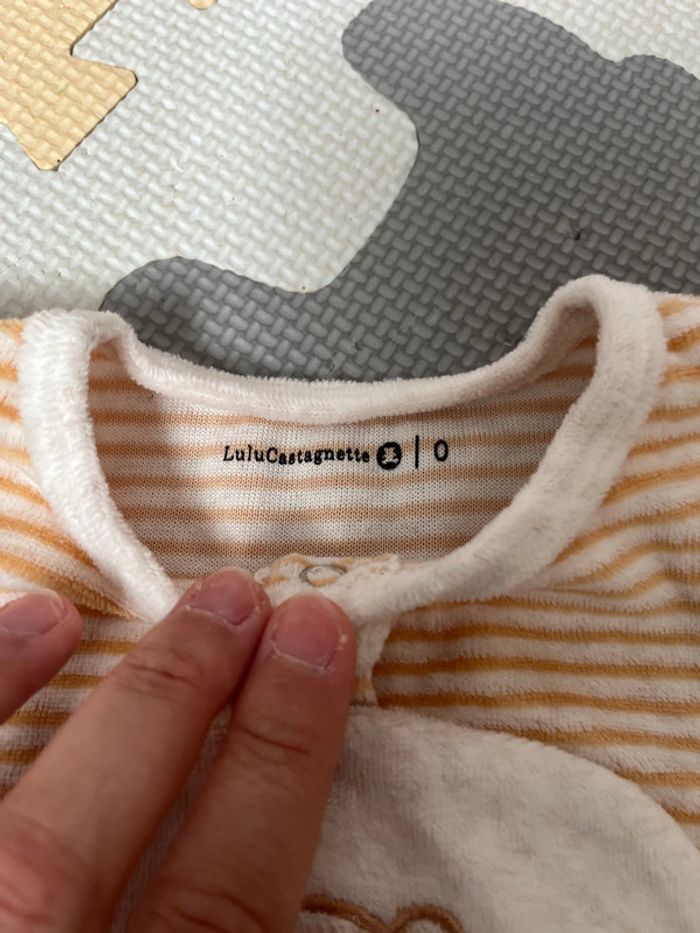 Pyjama naissance lulu castagnette - photo numéro 3