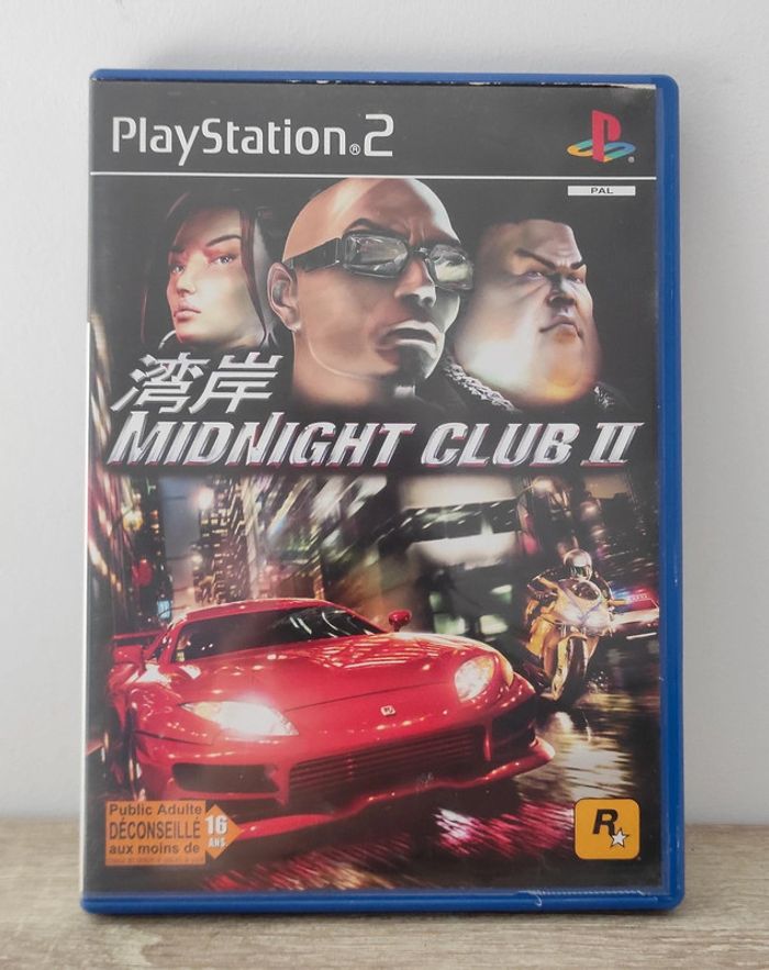 Jeu midnight club 2 ps2