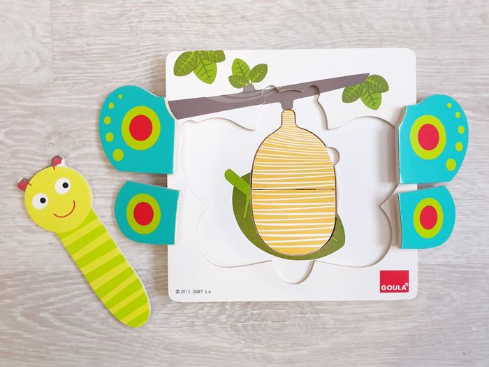 Puzzle 3 Niveaux Papillon - Goula - photo numéro 2