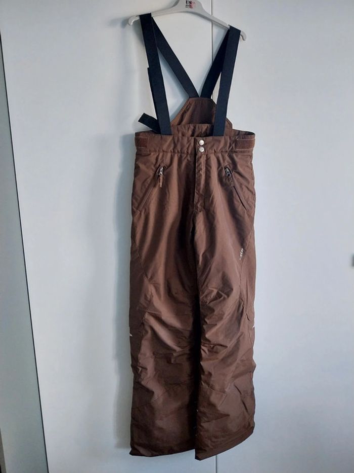 Pantalon de ski marron T12A