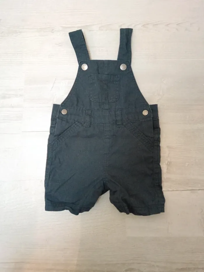 Salopette short été garçon 9 mois kiabi