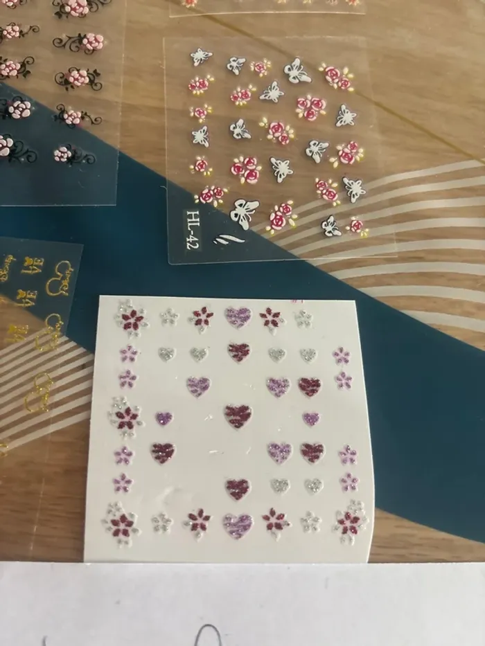 Lots de stickers ongles Mickey Disney - photo numéro 2